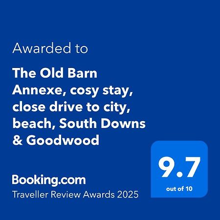 The Old Barn Annexe, Cosy Stay, Close Drive To City, Beach, South Downs & Goodwood Чичестер Экстерьер фото